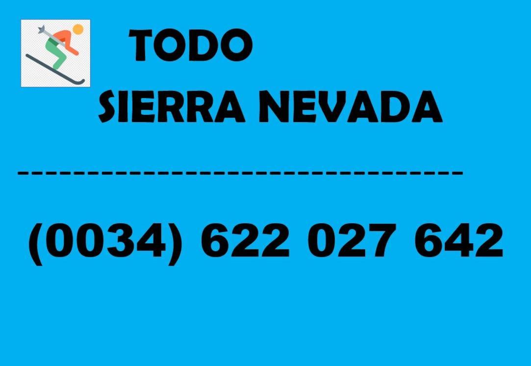 Todosierranevada Zona Baja - Apartamentos De 4 Dormitorios - Junto A Los Telecabinas Сьерра-Невада Экстерьер фото